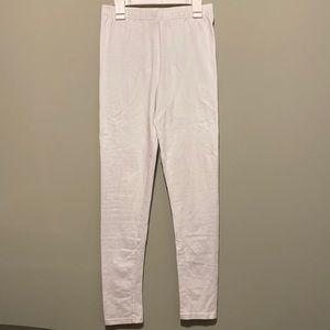 Massini White Leggings (Size S)